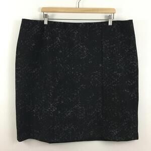 NEW Lane Bryant On-The-Go Pencil Skirt Zip Detail Size 22 ...